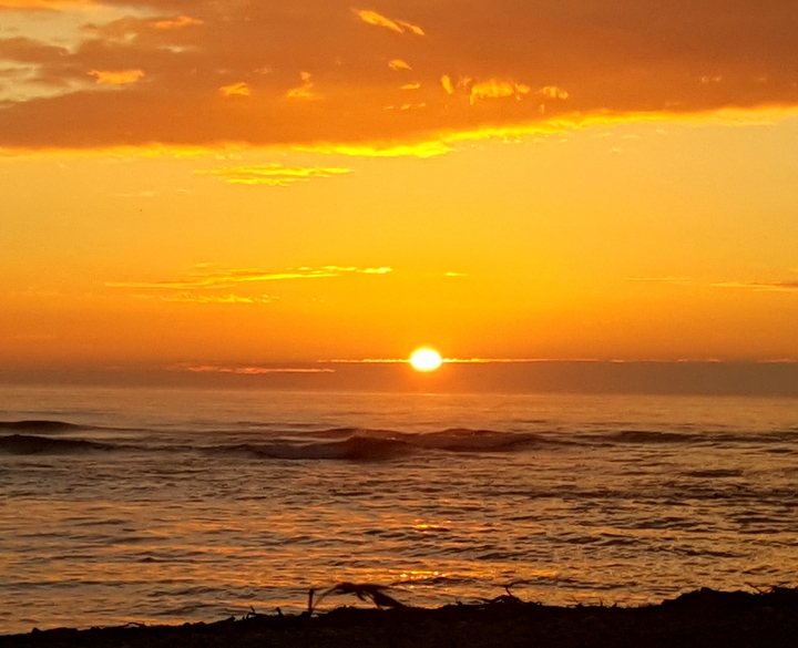 Sunset in Mokihinui